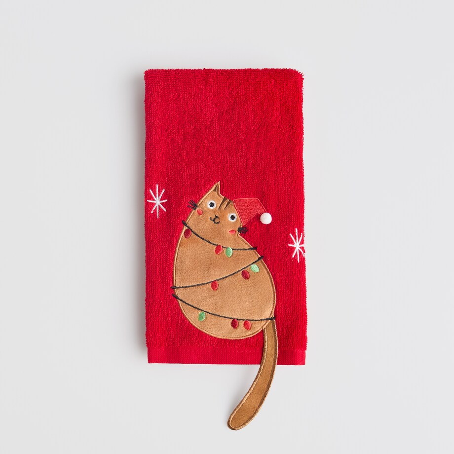 Ręcznik Kuchenny Miaoumas 37x50 cm z motywem śnieżynki