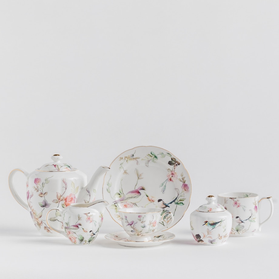 Filiżanka Ze Spodkiem Botany