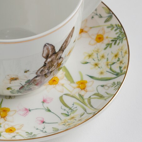 Filiżanka Ze Spodkiem Rabbiflower
