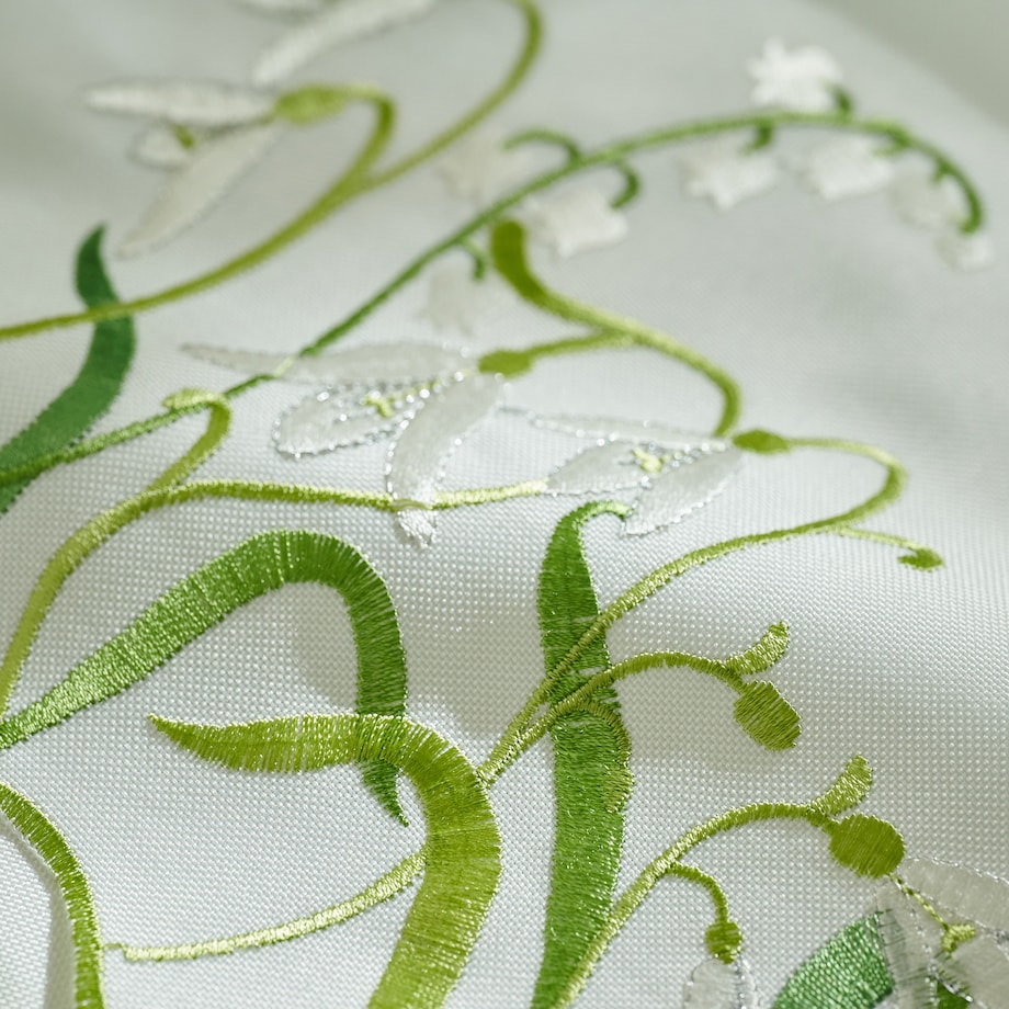 Bieżnik Haftowany Convelio 35x174 cm z motywem kwiatowym