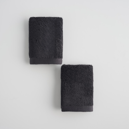 Komplet 2 szt. ręczników z bawełny egipskiej do twarzy lub do rąk Spa 30x30 cm