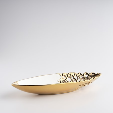 Patera Dekoracyjna Oaktrees z motywem kwiatowym