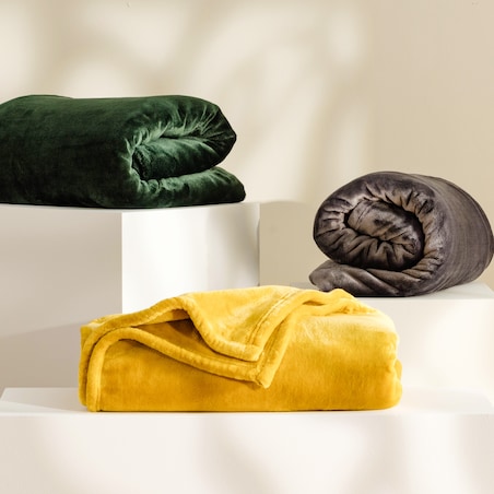 Koc Gruby Polarowy Floss 200x220 cm