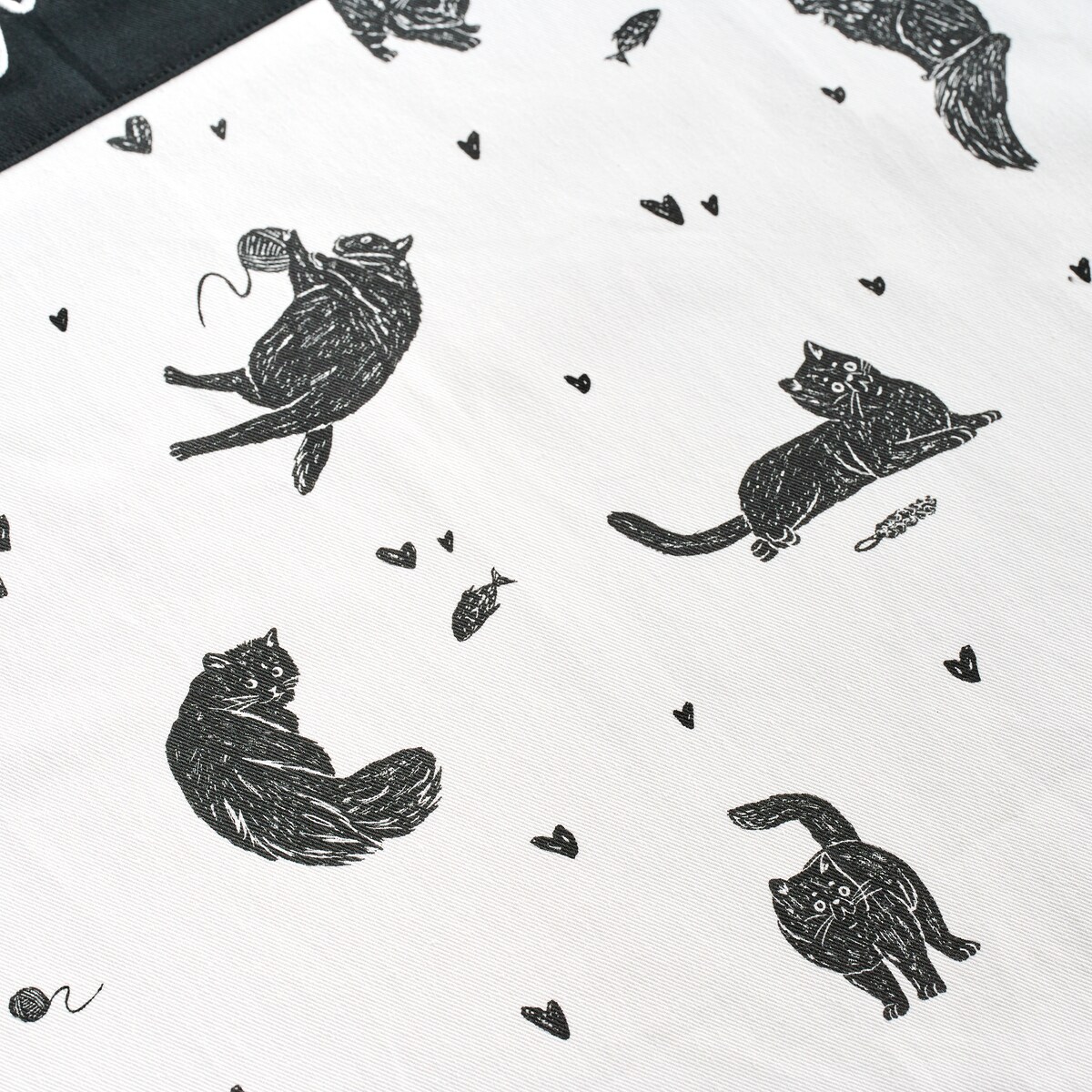 Fartuch Kitki 70x85 cm z motywem zwierzęcym