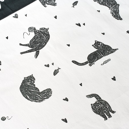 Fartuch Kitki 70x85 cm z motywem zwierzęcym