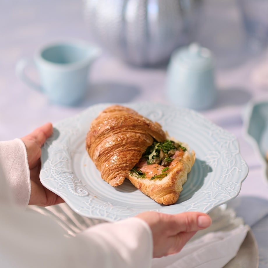 Talerz Obiadowy Aquarelle