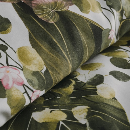 Sateen Bed Linen Tropices 160x200 cm