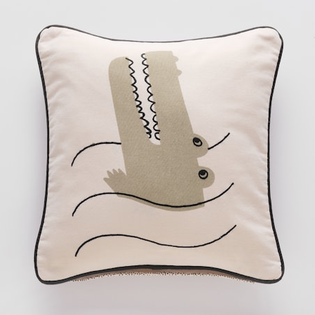 Poszewka Crocon 40x40 cm z motywem zwierzęcym