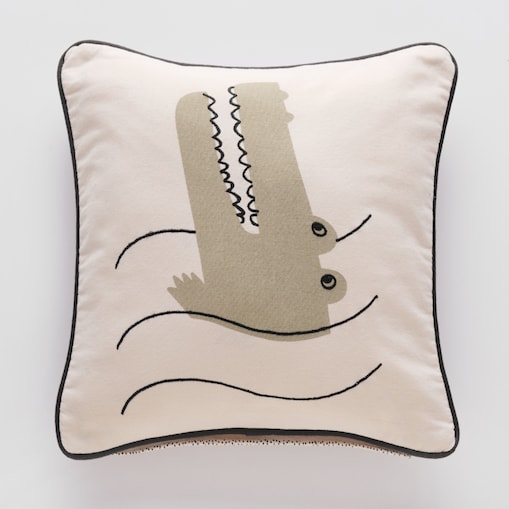 Poszewka Crocon 40x40 cm z motywem zwierzęcym