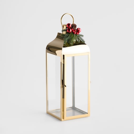 Lampion Shinet z motywem choinki