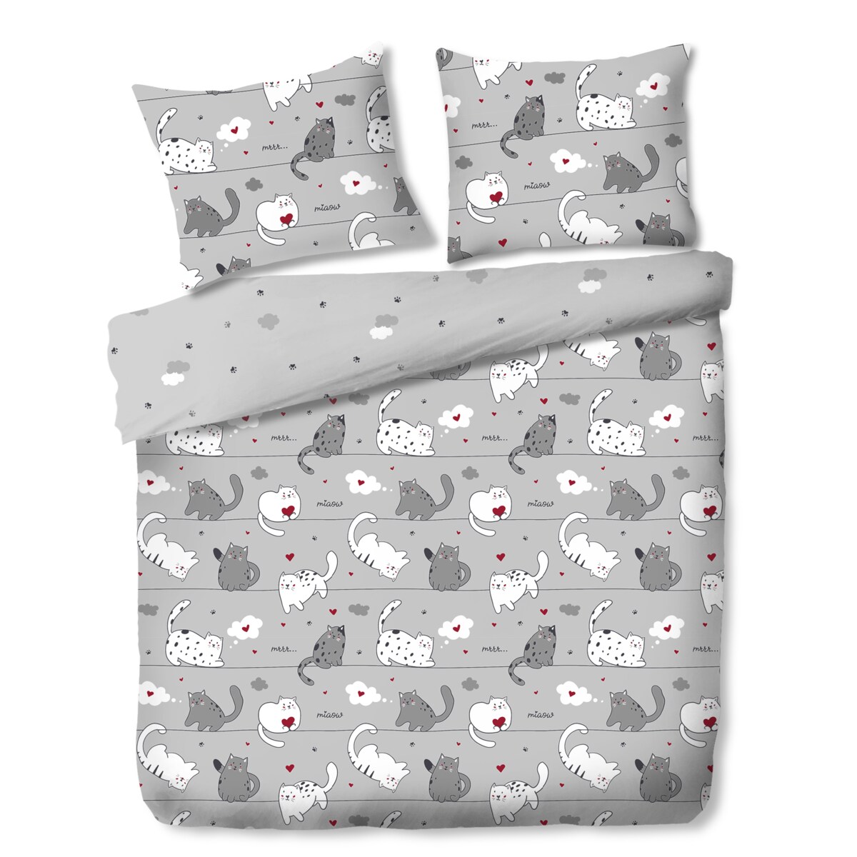 Pościel Z Mikrofibry Nuage 200x220 cm z motywem zwierzęcym