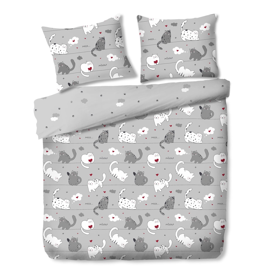 Pościel Z Mikrofibry Nuage 200x220 cm z motywem zwierzęcym