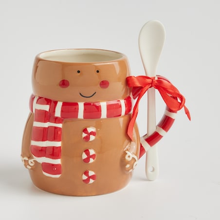 Kubek Z Dodatkiem Cookio z motywem piernika