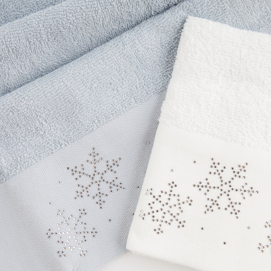 Komplet ręczników dekoracyjnych do twarzy lub rąk 2szt Snowelle 30x50 cm