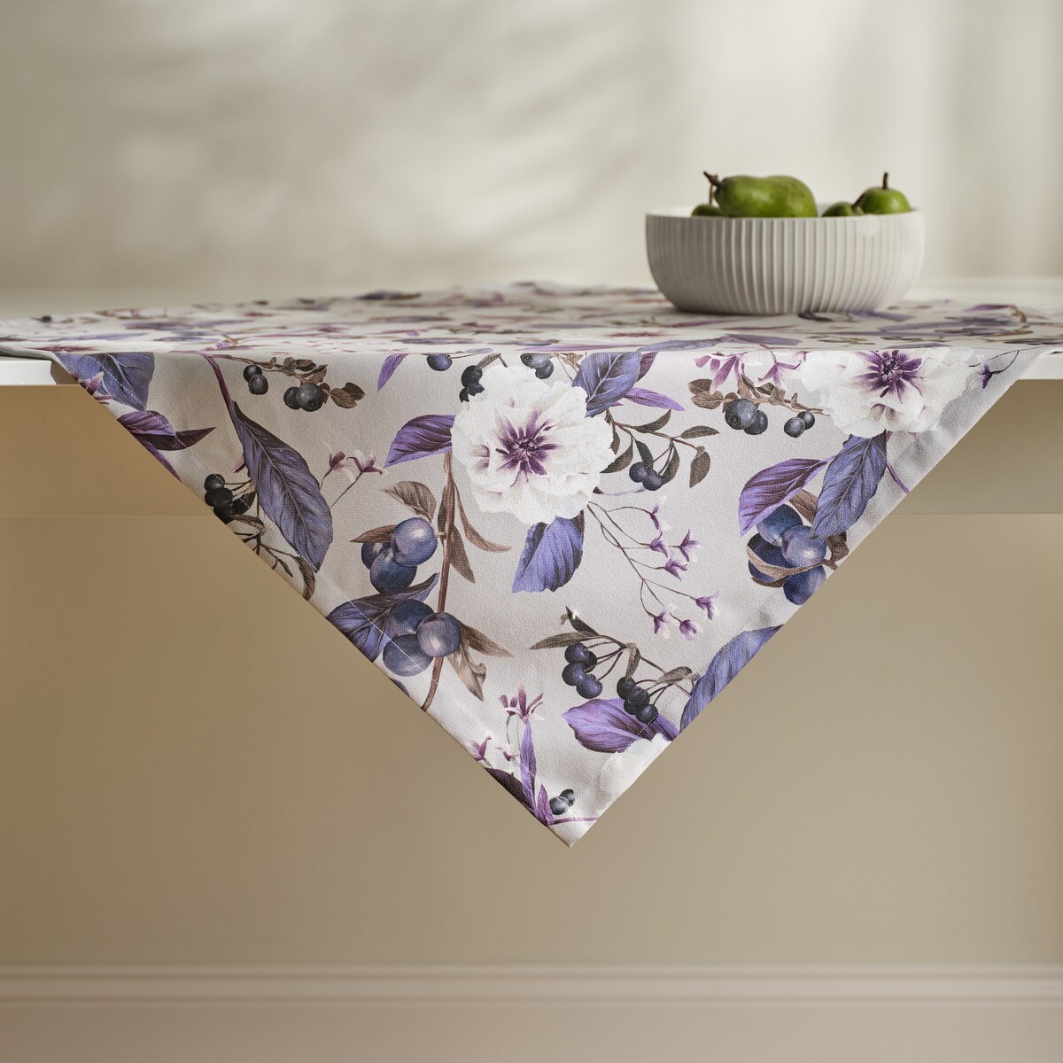 Serweta Drukowana Verise 80x80 cm z motywem kwiatowym