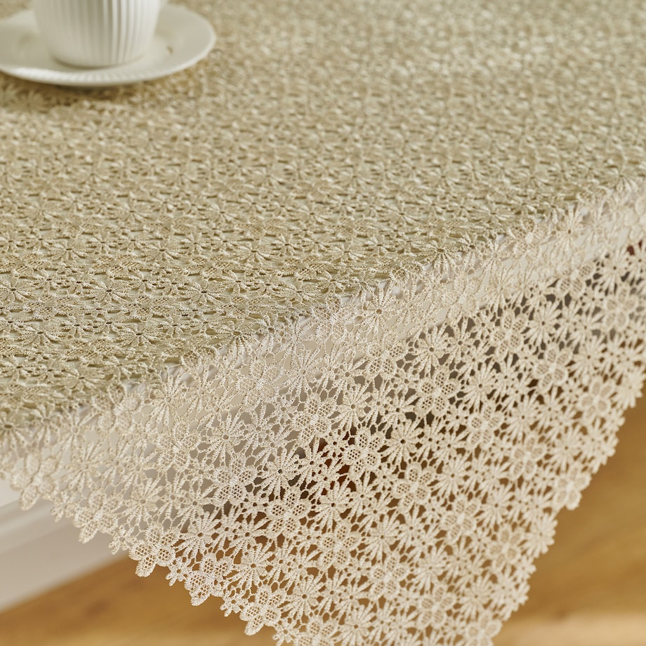 Serweta koronkowa Florina 80x80 cm z motywem kwiatowym