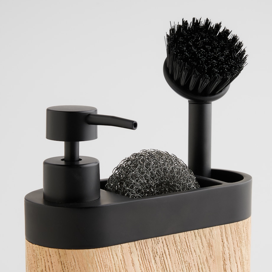 Dozownik Z Gąbką I Szczotką Woodessa