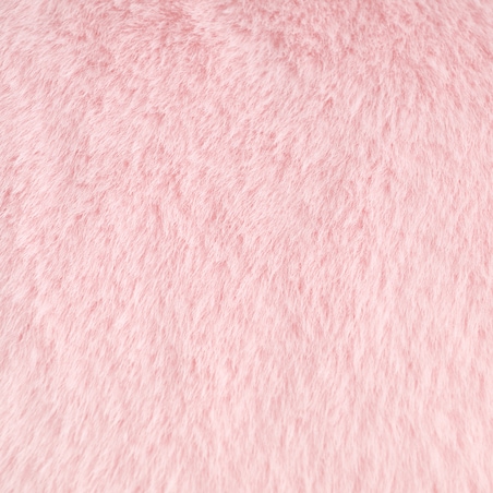 Poszewka Futrzana Molinio 45x45 cm w kratę