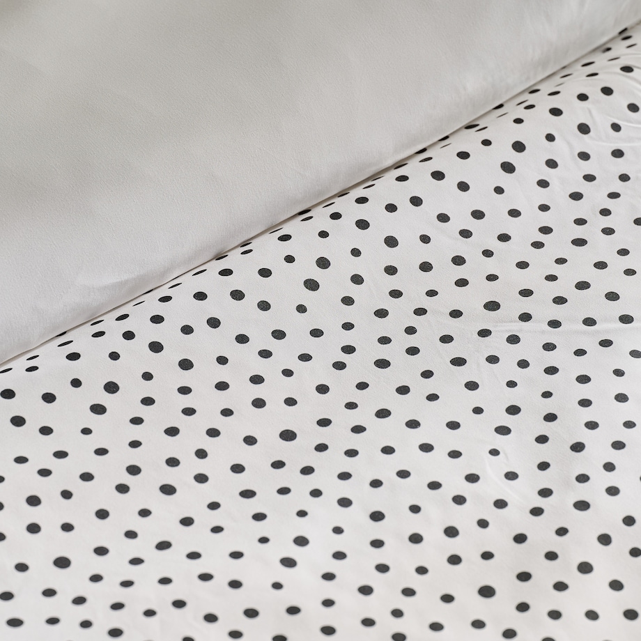 Pościel Z Mikrofibry Folmina 160x200 cm w groszki