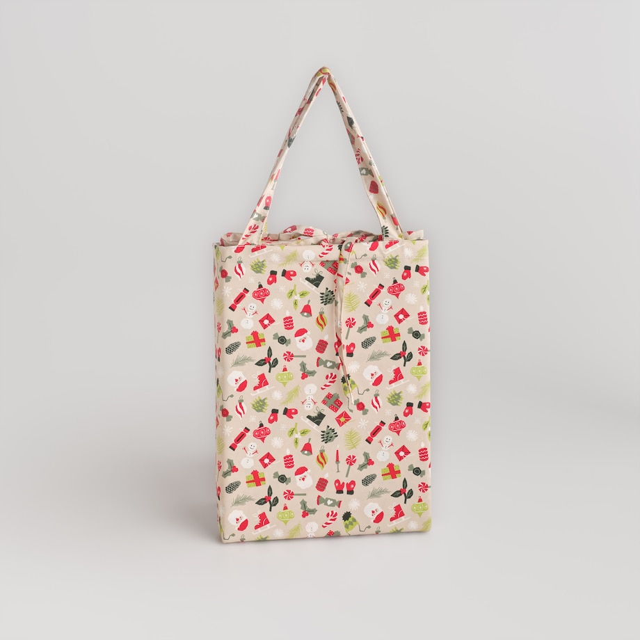 Pościel Z Mikrofibry Festiom 200x220 cm z motywem Mikołaja