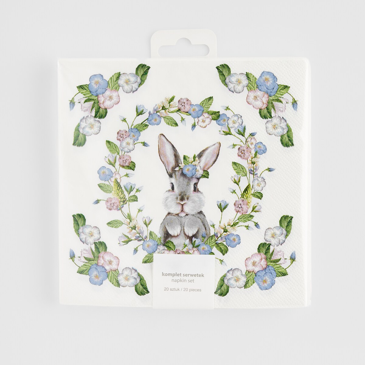 Komplet Serwetek Pansilo z motywem królika