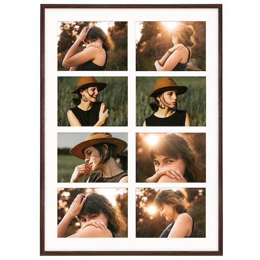 Ramka na zdjęcia 8 zdjęć 15x21 cm rama foto galeria 50x70 cm FRAMAI®