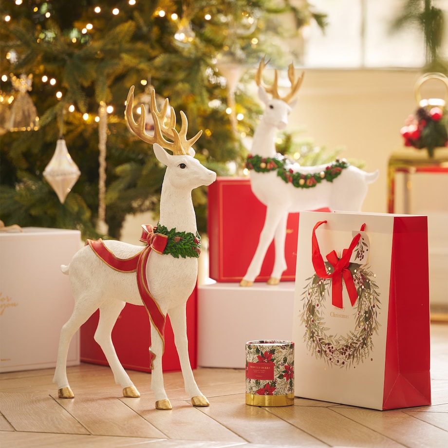 Figurka Wreathdeer z motywem renifera