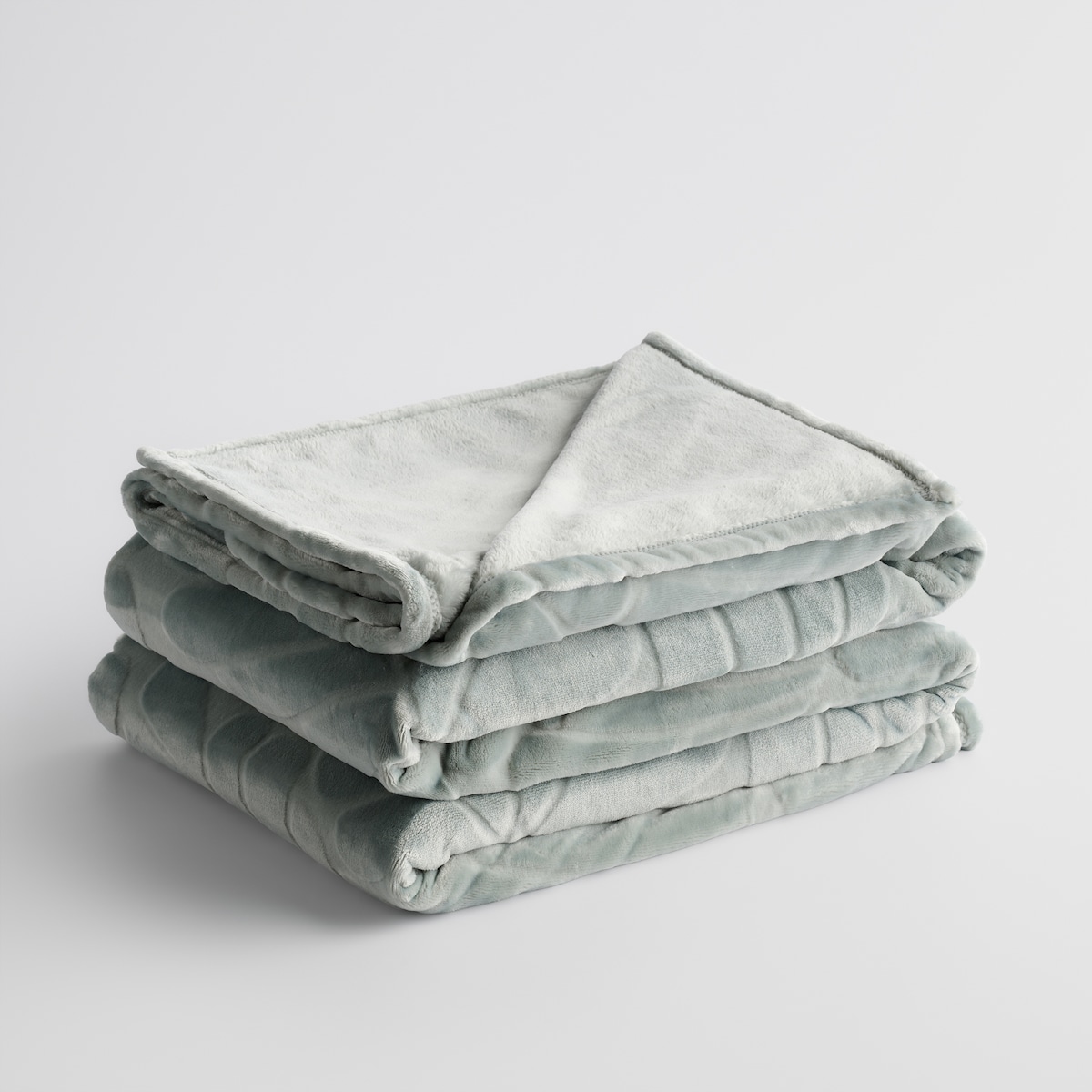 Koc Hoyani 200x220 cm z motywem liściastym