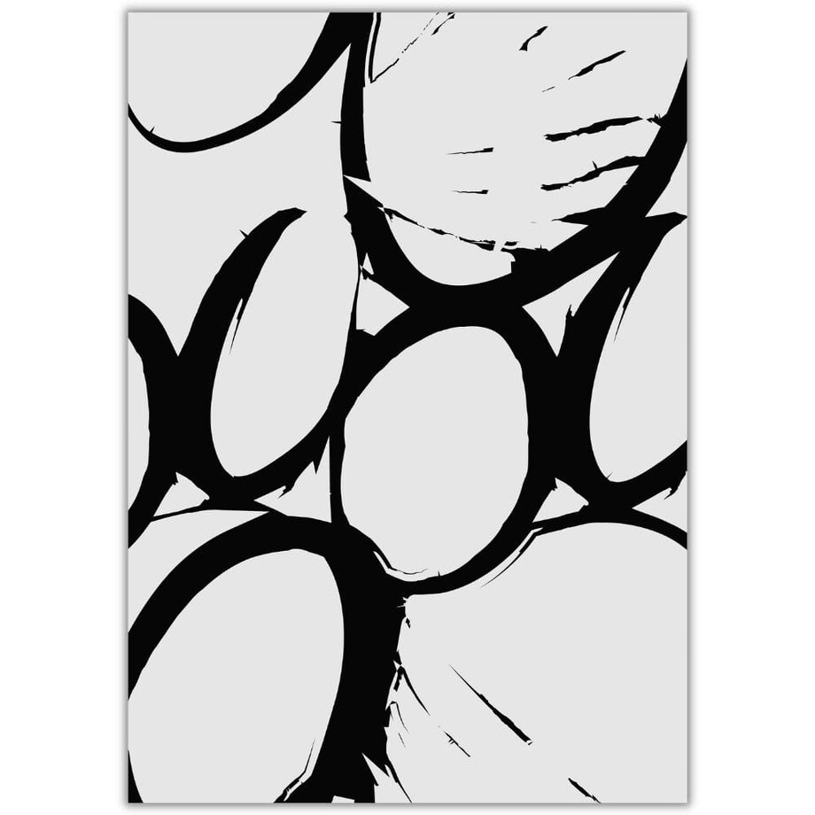 plakat brush abstract 2 21x30 cm