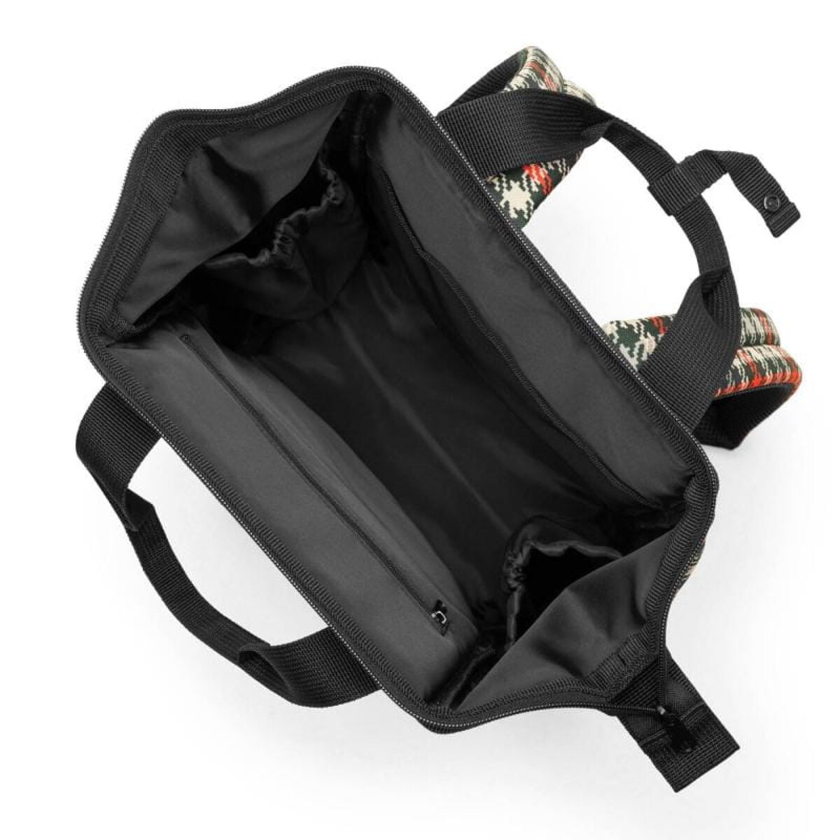 Plecak allrounder R glencheck red, poliester, 12 l