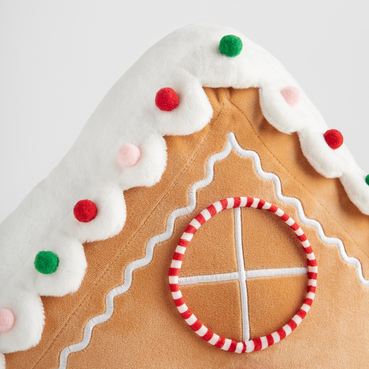 Poduszka Dekoracyjna Gingernest z motywem piernika