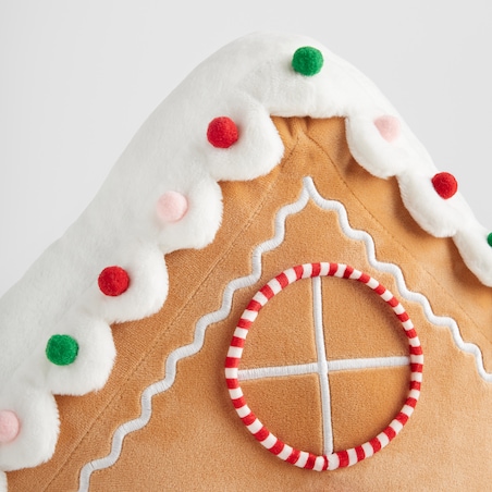 Poduszka Dekoracyjna Gingernest z motywem piernika