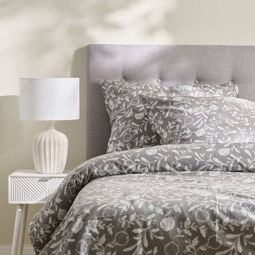 Pościel Bawełniana Granor 160x200 cm z motywem owoców