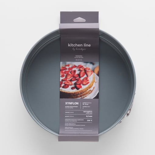 Tortownica ze stali węglowej Kalup 26 cm