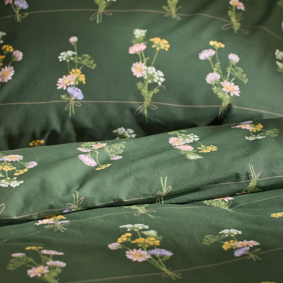 Pościel Bawełniana Koperinosi 200x220 cm z motywem kwiatowym