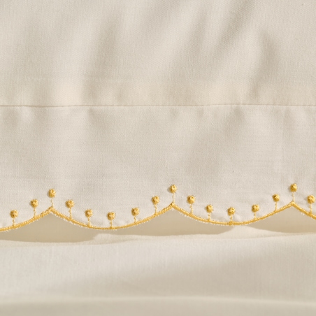 Pościel z bawełną z falbaną Aprilosa 200x220 cm