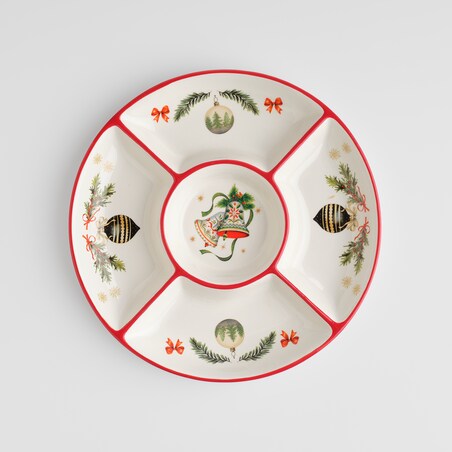 Patera Villago z motywem choinki