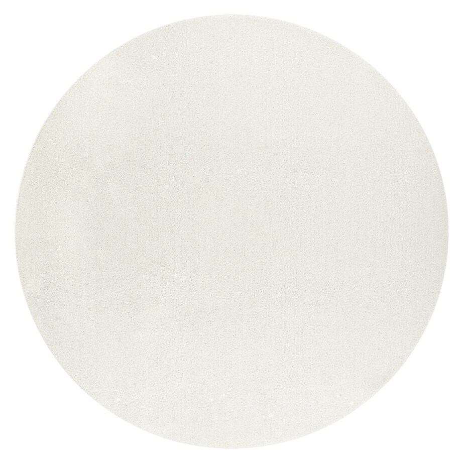 Dywan ETON PLUS koło krem jednolity, koło 150 cm