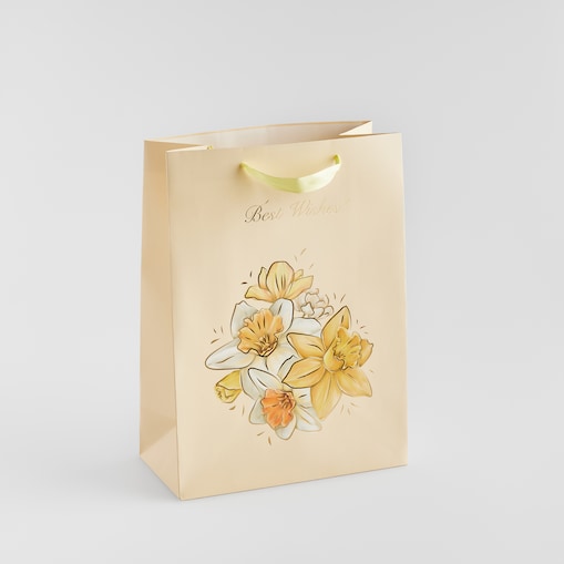 Torba Prezentowa Daffelis z motywem kwiatowym