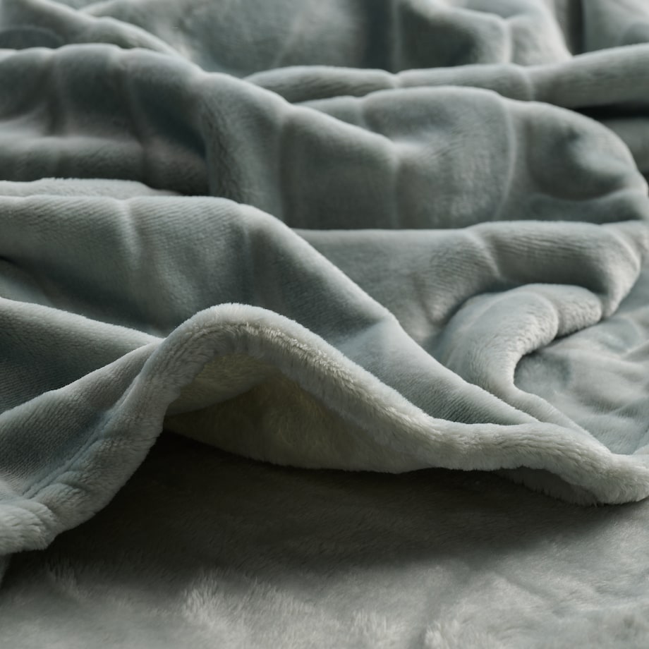 Koc Hoyani 200x220 cm z motywem liściastym