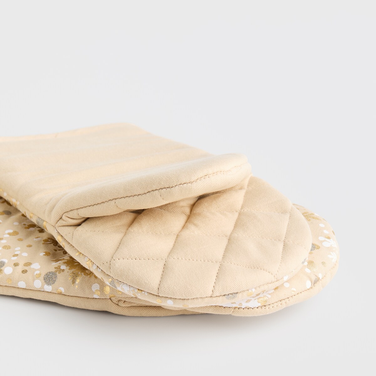 Komplet Rękawic Kuchennych Snowf 14x30 cm z motywem śnieżynki