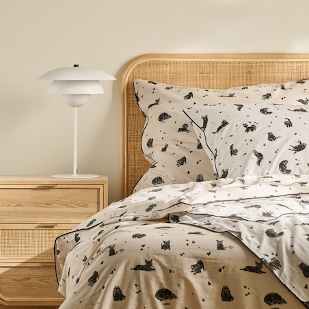 Pościel Bawełniana Fafik 200x220 cm z motywem zwierzęcym