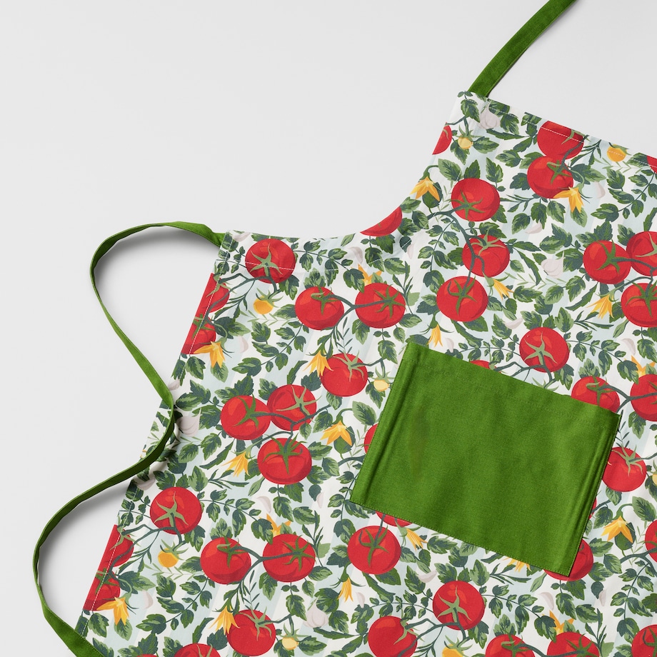 Fartuch Tobasi 70x85 cm z motywem warzyw