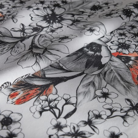 Serweta Drukowana Carmir 80x80 cm z motywem kwiatowym