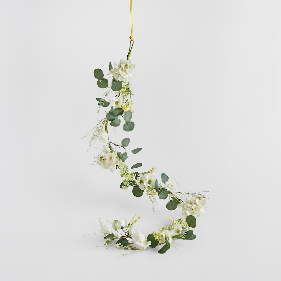 Girlanda Valges z motywem kwiatowym