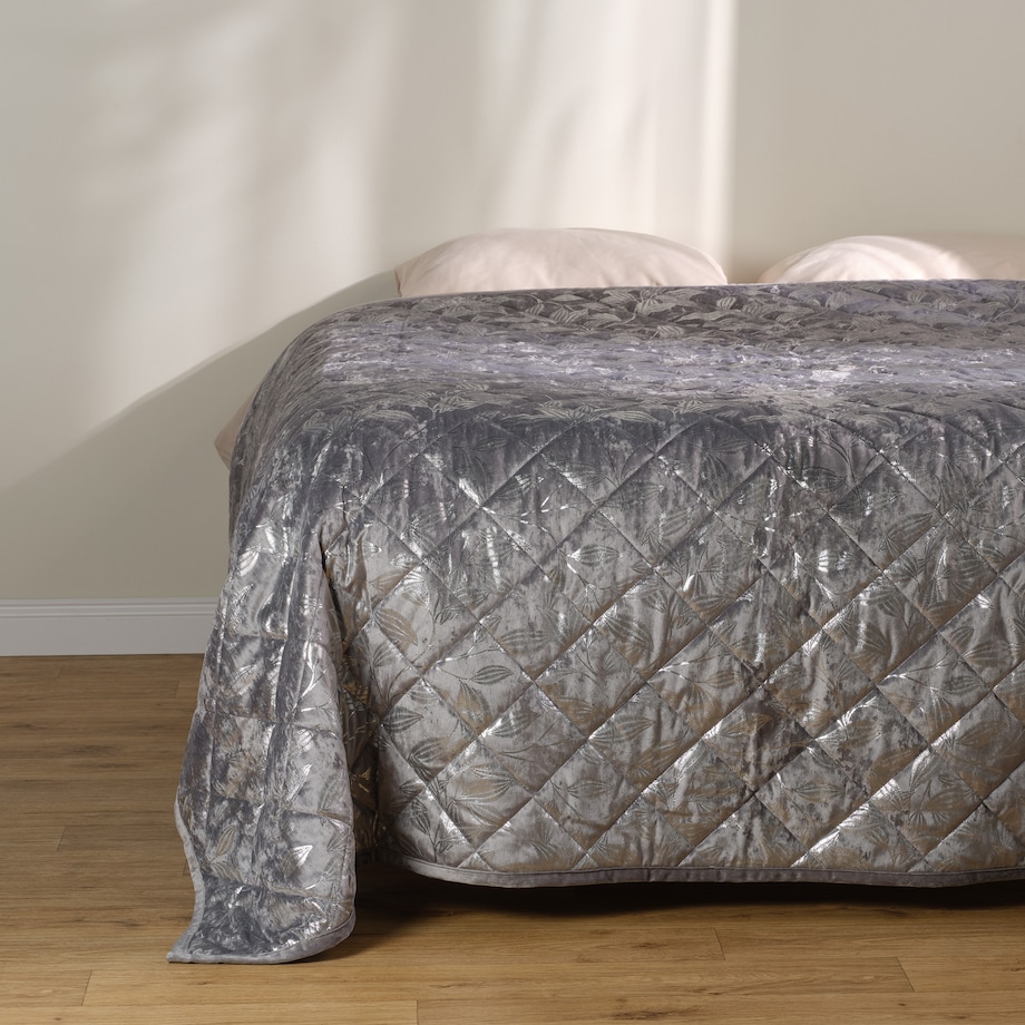 Narzuta Blomstela 200x220 cm z motywem roślinnym