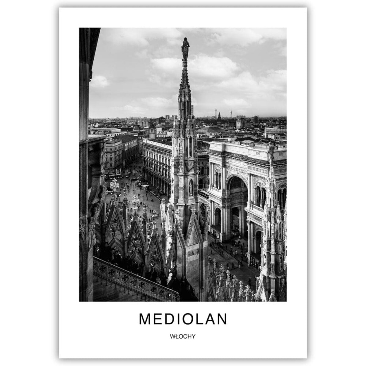 plakat mediolan 21x30