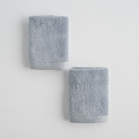 Komplet 2 szt. ręczników z bawełny egipskiej do twarzy lub do rąk Spa 30x30 cm