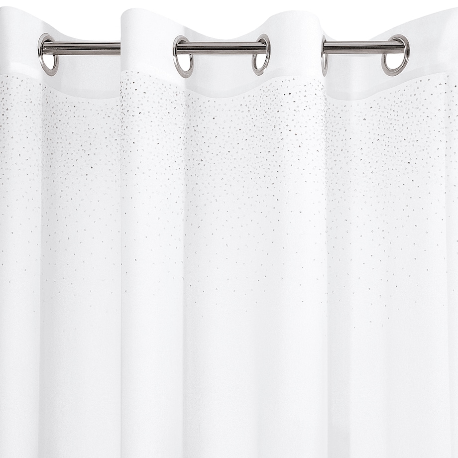 Firana dekoracyjna „Meteor” – 140 × 250 cm, na przelotkach