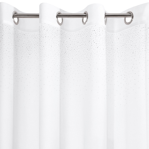 Firana dekoracyjna „Meteor” – 140 × 250 cm, na przelotkach